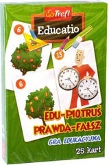 Карточная игра Trefl Edu-Piotruś, PL цена и информация | Настольные игры | hansapost.ee