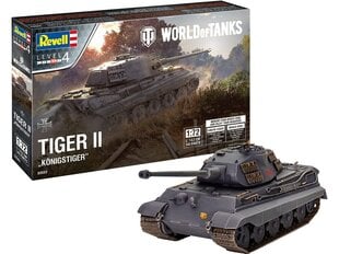 Revell - Tiger II Ausf. B "Königstiger" "World of Tanks", 1/72, 03503 цена и информация | Конструкторы и кубики | hansapost.ee