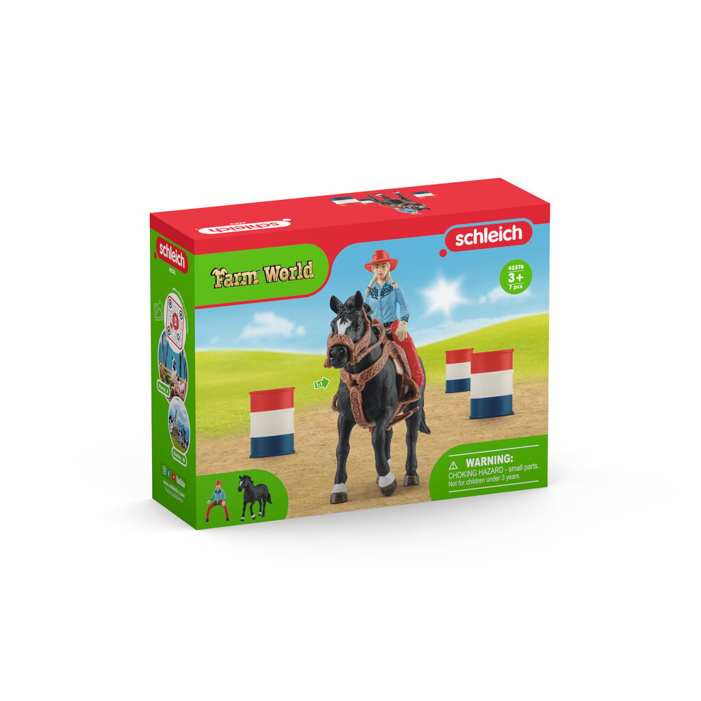 Kauboi hobusel Schleich Farm World цена и информация | Mänguasjad poistele | hansapost.ee