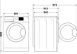 Indesit MTWC71252WPL цена и информация | Pesumasinad | hansapost.ee