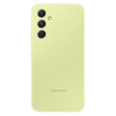 Telefoniümbris Silicone Case telefonile Samsung Galaxy A54, kollane hind ja info | Telefonide kaitsekaaned ja -ümbrised | hansapost.ee