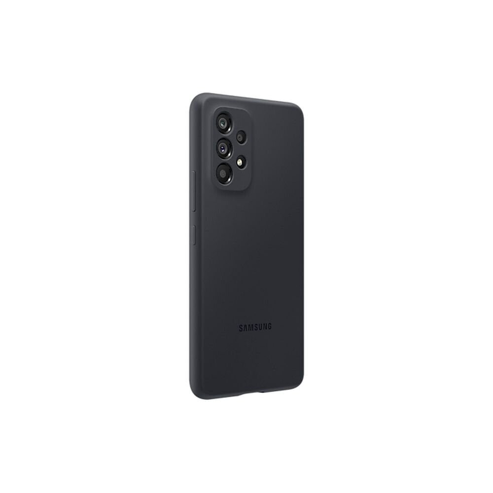 Telefoniümbris Silicone Case telefonile Samsung Galaxy A54, must hind ja info | Telefonide kaitsekaaned ja -ümbrised | hansapost.ee