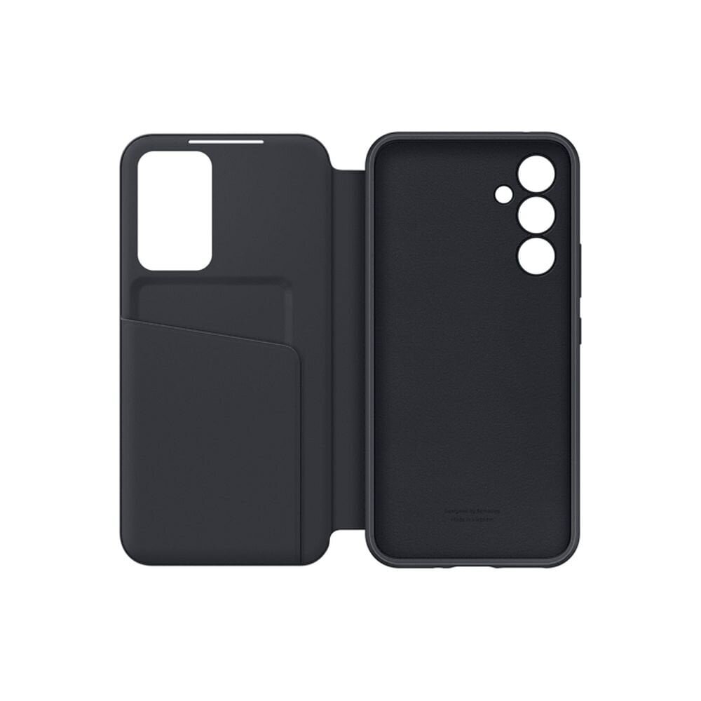 Telefoniümbris Smart View Wallet Case telefonile Samsung Galaxy A54, must цена и информация | Telefonide kaitsekaaned ja -ümbrised | hansapost.ee