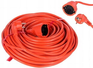VERTEX PZO30M Retractable extension cable 30 m 3x2,5 mm Orange цена и информация | Бытовые удлинители | hansapost.ee
