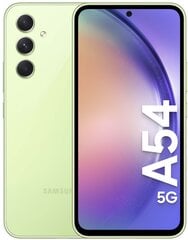 Samsung Galaxy A54 5G 8/256GB SM-A546BLGDEUB Light Green цена и информация | Мобильные телефоны | hansapost.ee