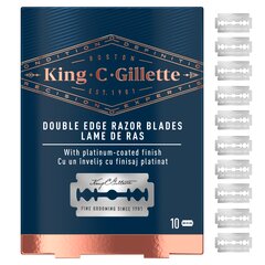 Varupardlid King (Double Edge Razor Blades) 10 tk цена и информация | Средства для бритья | hansapost.ee