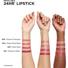 Infaillible Lipstick hind ja info | Huulekosmeetika | hansapost.ee