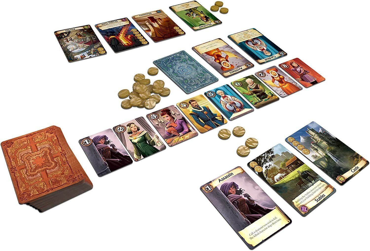 Lauamäng Z-Man Games Citadels Revised, EN hind ja info | Lauamängud ja mõistatused perele | hansapost.ee