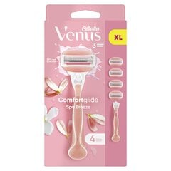 Набор для бритья Gillette Venus Breeze Women's Shaver + 4 головки цена и информация | Средства для бритья | hansapost.ee