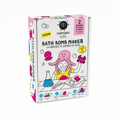 Vannipommide komplekt lastele Nailmatic Kids Bath Bomb Maker Ocean, 2 tk hind ja info | Nailmatic Kids Parfüümid, lõhnad ja kosmeetika | hansapost.ee