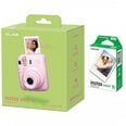 Fujifilm Instax Mini 12, Blossom Pink + Instax Mini (10 tk.)