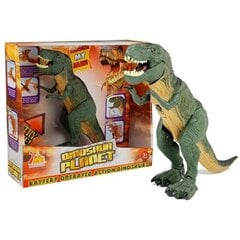 Dinozaur Tyranozaur Na Baterie Zielony Chodzi цена и информация | Игрушки для мальчиков | hansapost.ee