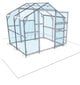 Kasvuhoone Klasika Bernard 2,35x2m (4,70m2) karkass, ilma katteta цена и информация | Kasvuhooned ja peenrakastid | hansapost.ee