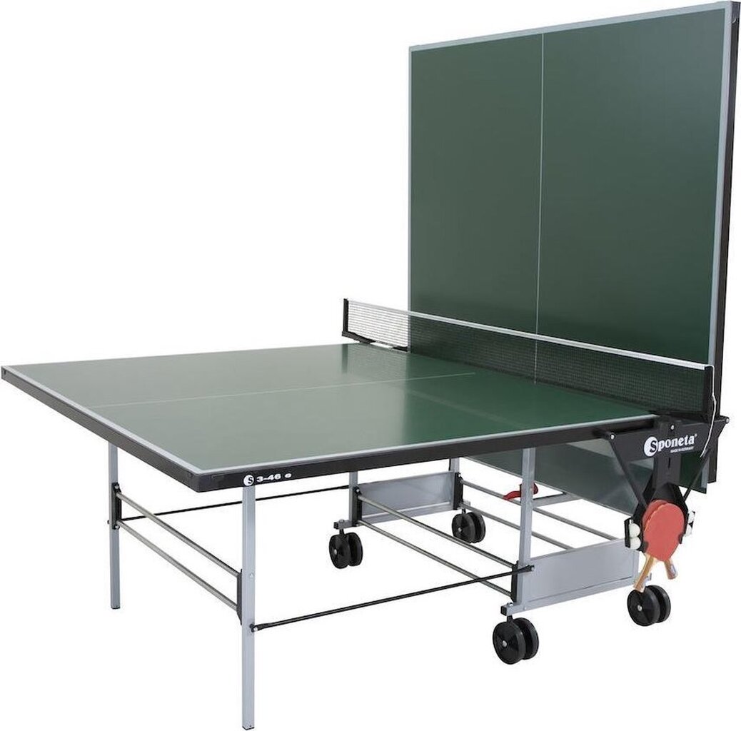 Tenniselaud Sponeta S3-46e, roheline цена и информация | Pingpongilauad, lauatennise lauad ja katted | hansapost.ee