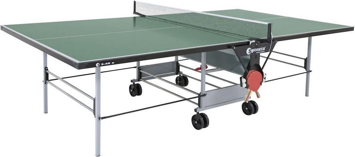 Tenniselaud Sponeta S3-46e, roheline hind ja info | Pingpongilauad, lauatennise lauad ja katted | hansapost.ee