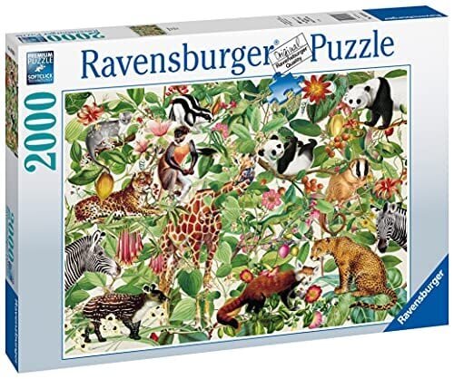 Pusle Ravensburger Džungel, 2000 tk hind ja info | Pusled lastele ja täiskasvanutele | hansapost.ee