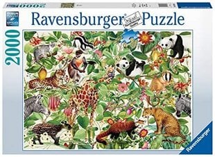 Pusle Ravensburger Džungel, 2000 tk hind ja info | Ravensburger Lastekaubad ja beebikaubad | hansapost.ee