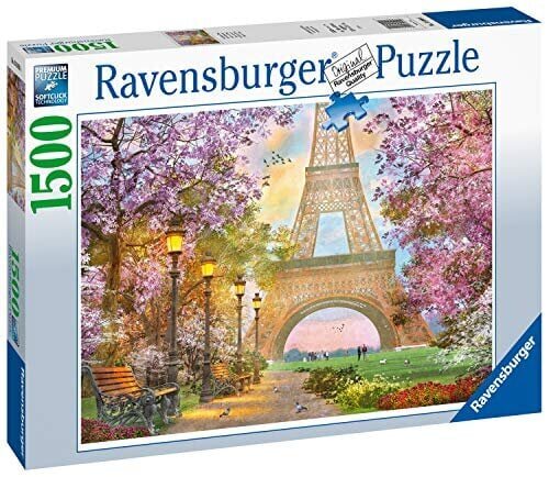 Pusle Ravensburger Pariis, 1500 tk цена и информация | Pusled lastele ja täiskasvanutele | hansapost.ee