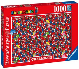 Pusle Ravensburger Super Mario, 1000 tk hind ja info | Pusled lastele ja täiskasvanutele | hansapost.ee