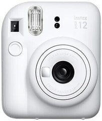 Fujifilm Instax Mini 12, clay white цена и информация | Фотоаппараты мгновенной печати | hansapost.ee