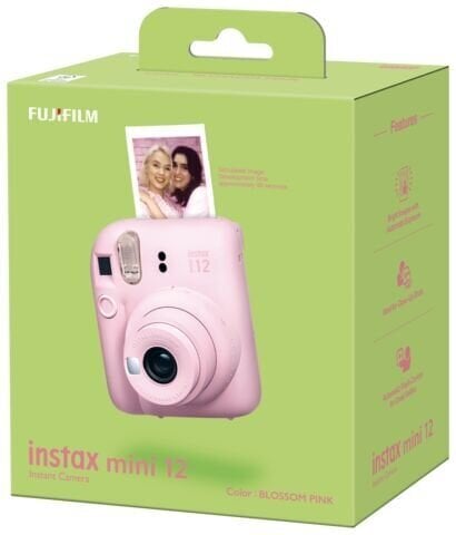 Fujifilm Instax Mini 12, blossom pink hind ja info | Kiirpildikaamerad | hansapost.ee