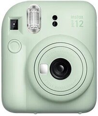 Fujifilm Instax Mini 12, mint green цена и информация | Фотоаппараты мгновенной печати | hansapost.ee