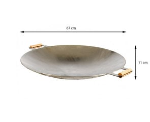 GrillSymbol wok-pann WP-675 hind ja info | Grillitarvikud ja grillnõud | hansapost.ee