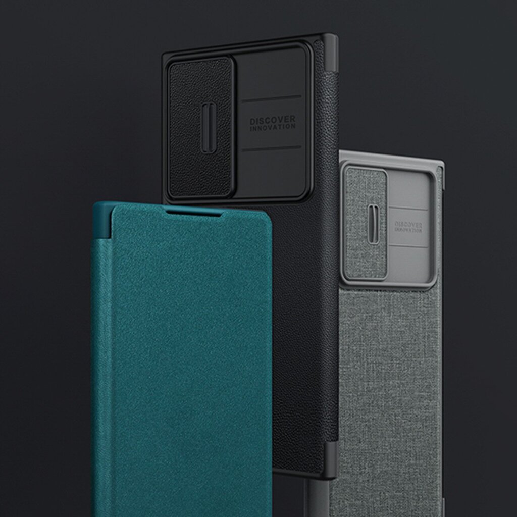 Nillkin Qin Leather Pro Case, roheline цена и информация | Telefonide kaitsekaaned ja -ümbrised | hansapost.ee