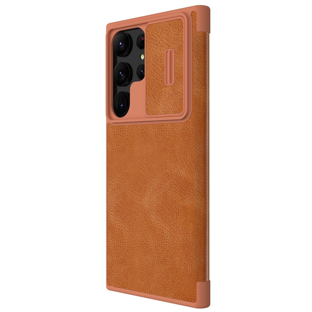 Nillkin Qin Leather Pro Case, pruun hind ja info | Telefonide kaitsekaaned ja -ümbrised | hansapost.ee