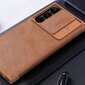 Nillkin Qin Leather Pro Case, pruun цена и информация | Telefonide kaitsekaaned ja -ümbrised | hansapost.ee