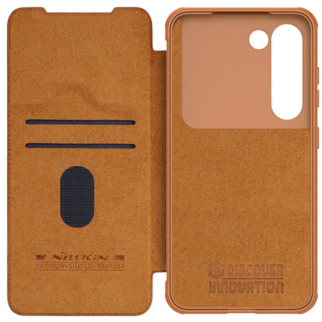 Nillkin Qin Leather Pro Case, pruun hind ja info | Telefonide kaitsekaaned ja -ümbrised | hansapost.ee