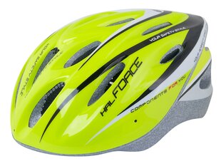 Велосипедный шлем Force, зеленый цена и информация | Шлемы | hansapost.ee