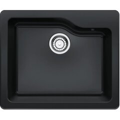 Мойка керамическая Franke Single, SGK 610 матовая черная цена и информация | Раковины на кухню | hansapost.ee