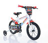 Poiste jalgratas Bimbo Bike 14", valge/punane hind ja info | Jalgrattad | hansapost.ee