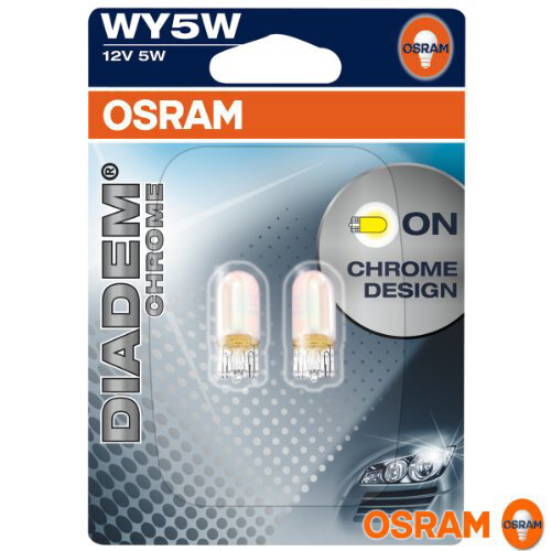 Osram pirn T10, WY5W, 5W, W2.1x9.5d Diadem kroom, 2tk, Blist цена и информация | Autopirnid | hansapost.ee