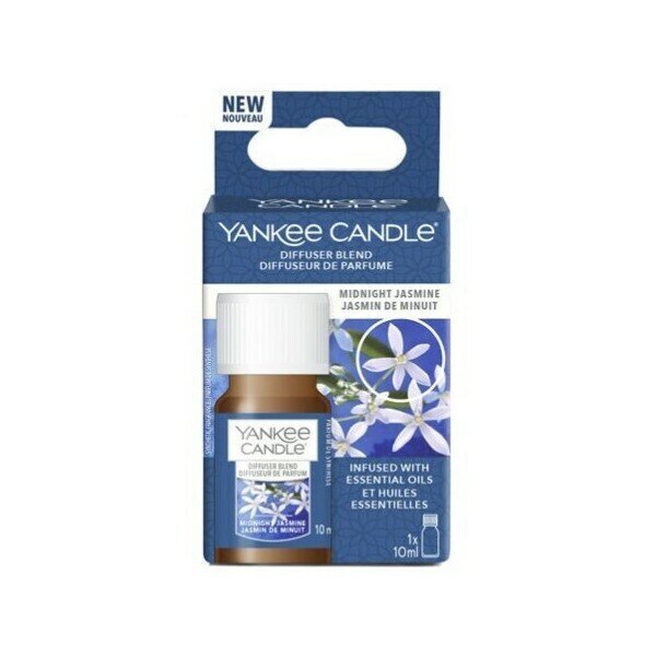 Ultraheli aroomidifuuseri täidis Yankee Candle Midnight Jasmine, 10 ml  цена и информация | Lõhnapulgad ja kodulõhnastajad | hansapost.ee