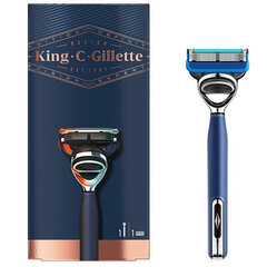 Бритва Gillette King C Shave & Edging Razor, 1 шт. цена и информация | Средства для бритья и косметика | hansapost.ee