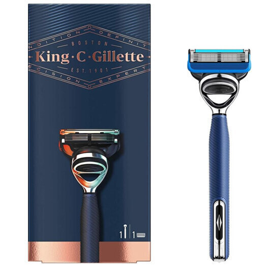 Žilett Gillette King C Shave & Edging Razor, 1 tk цена и информация | Raseerimisvahendid | hansapost.ee