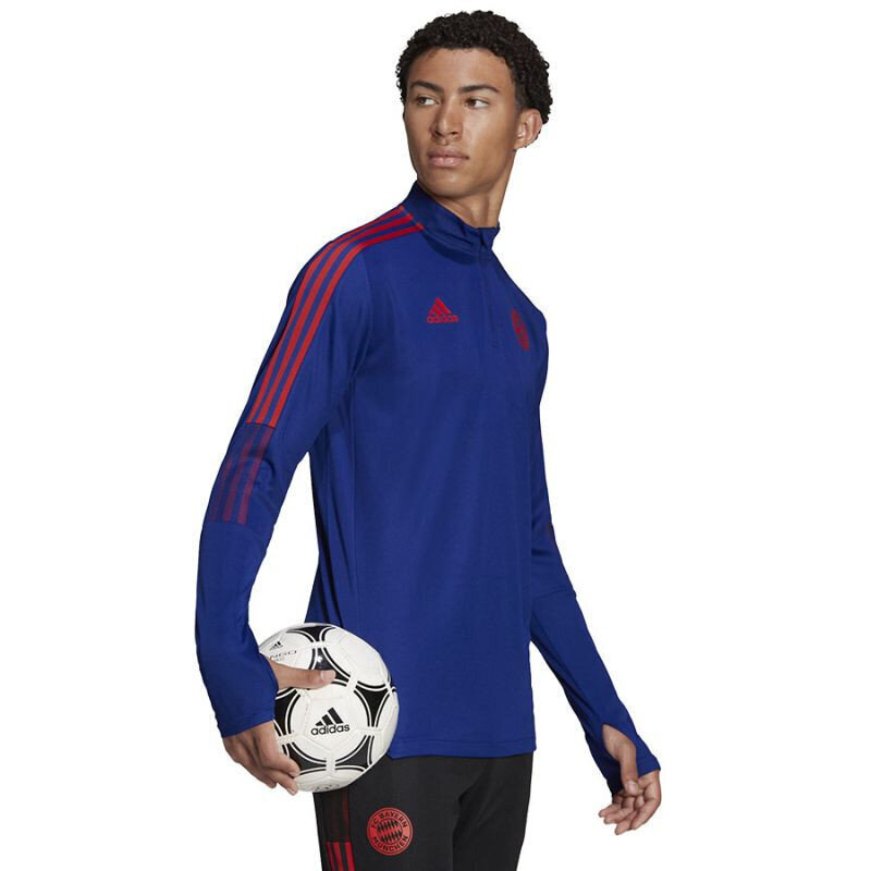 Meeste jalgpalli dressipluus Adidas FC Bayern Training Top M HA2541, sinine hind ja info | Jalgpalli varustus ja riided | hansapost.ee