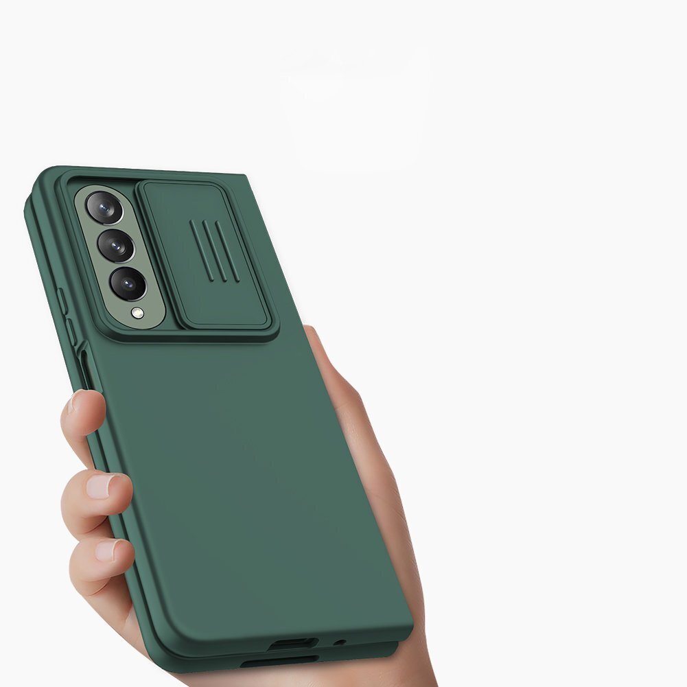 Nillkin CamShield Silky Silicone Case, sinine цена и информация | Telefonide kaitsekaaned ja -ümbrised | hansapost.ee