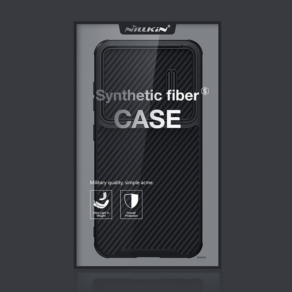 Nillkin Synthetic Fiber S Case, must hind ja info | Telefonide kaitsekaaned ja -ümbrised | hansapost.ee