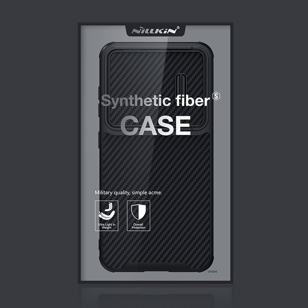 Nillkin Synthetic Fiber S Case, must цена и информация | Telefonide kaitsekaaned ja -ümbrised | hansapost.ee