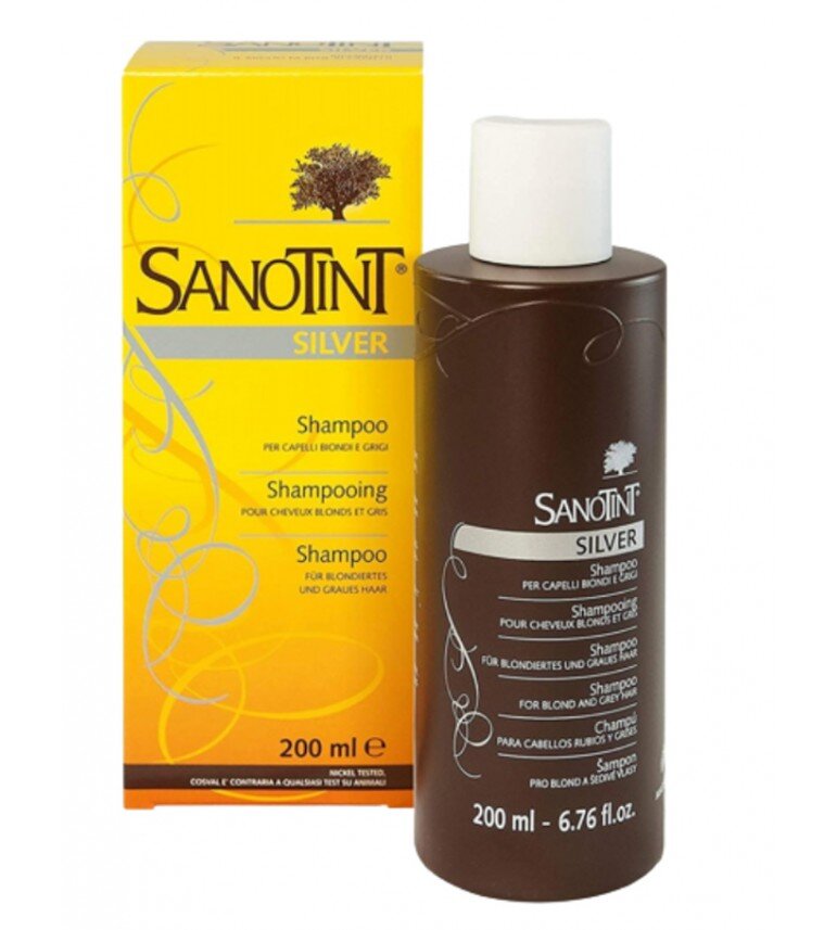 Šampoon blondidele ja hallidele juustele Sanotint, 200 ml hind ja info | Šampoonid | hansapost.ee