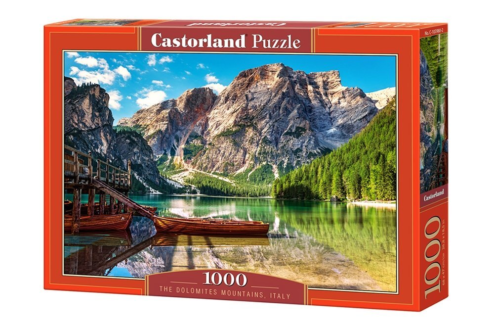 Pusle Castorland Puzzle The Dolomites Mountains, Italy, 1000 tk hind ja info | Pusled lastele ja täiskasvanutele | hansapost.ee