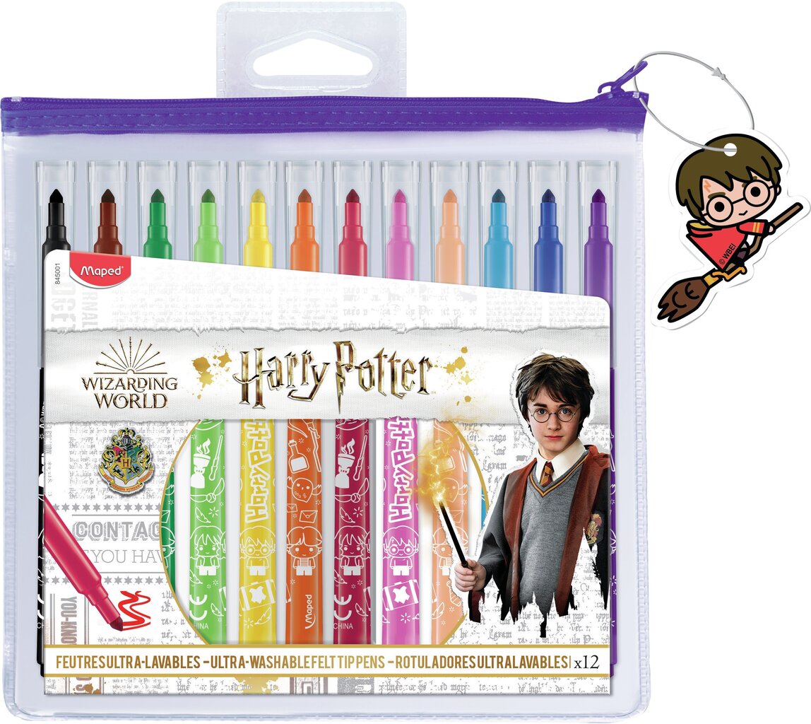 Viltpliiatsid Maped Long Life Harry Potter, 12 värvi hind ja info | Kunstitarbed, voolimise tarvikud | hansapost.ee