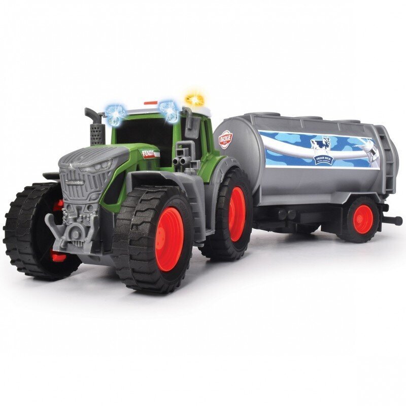 Piimahaagisega traktor Dickie Toys, 26 cm цена и информация | Mänguasjad poistele | hansapost.ee