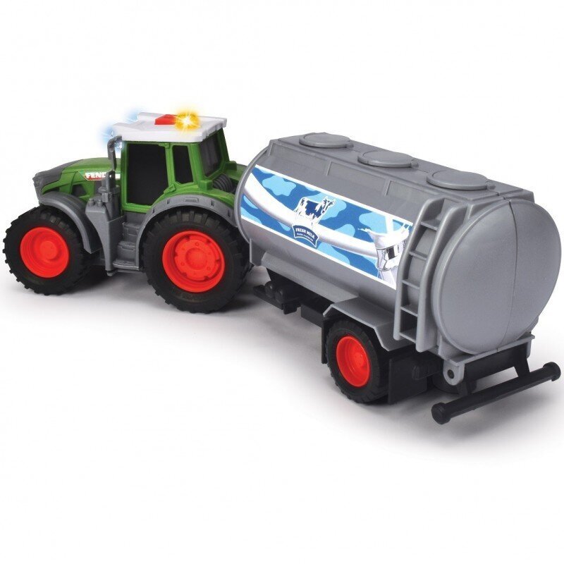 Piimahaagisega traktor Dickie Toys, 26 cm цена и информация | Mänguasjad poistele | hansapost.ee