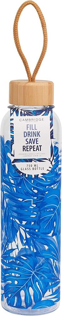 Joogipudel Cambridge CM06992 Rainforest, 750 ml, sinine hind ja info | Joogipudelid | hansapost.ee