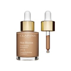 Натуральная увлажняющая тональная основа Clarins Skin Illusion SPF 15 103, цвет слоновой кости, 30 мл цена и информация | Пудры, базы под макияж | hansapost.ee