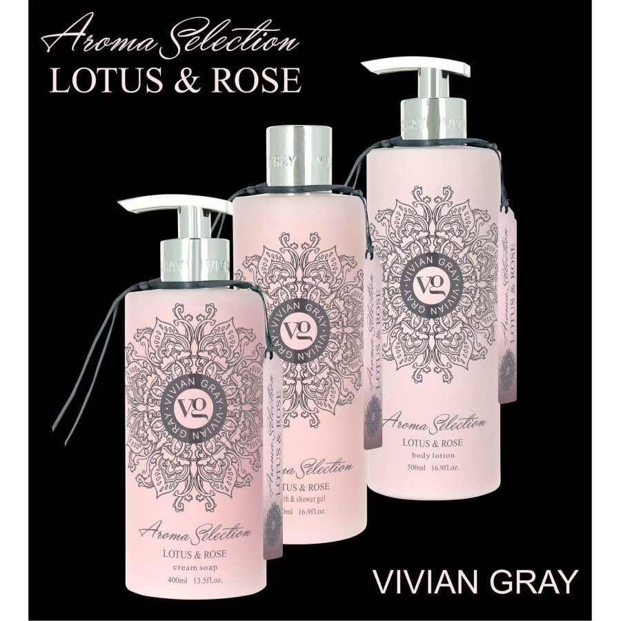 Kreemjas vedel käteseep Aroma Selection Lotus & Rose (Cream Soap) 400 ml цена и информация | Seebid | hansapost.ee